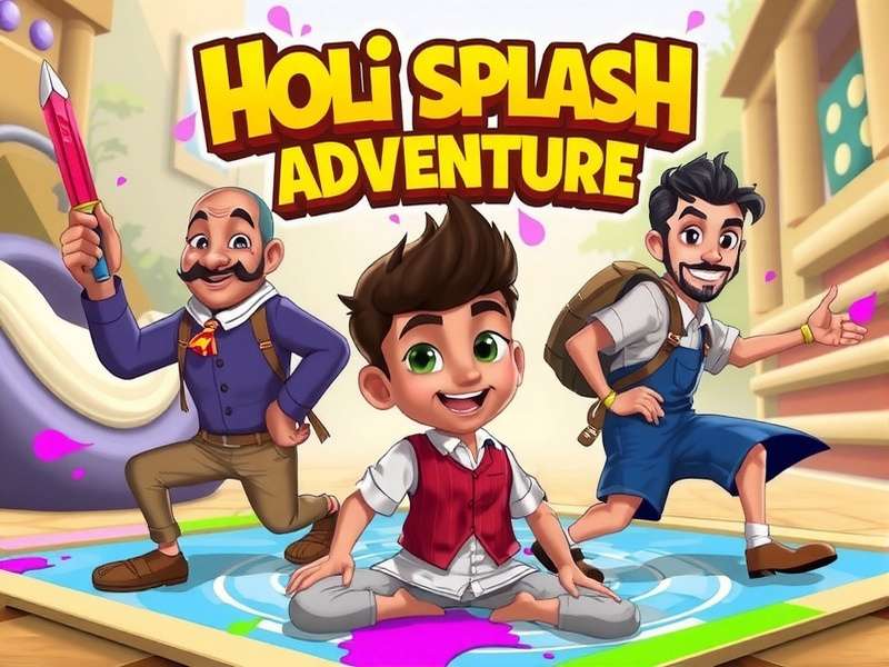 Holi Splash Adventure Characters
