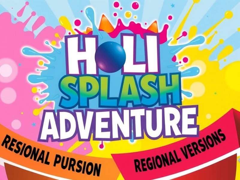 Holi Splash Adventure Regional Versions